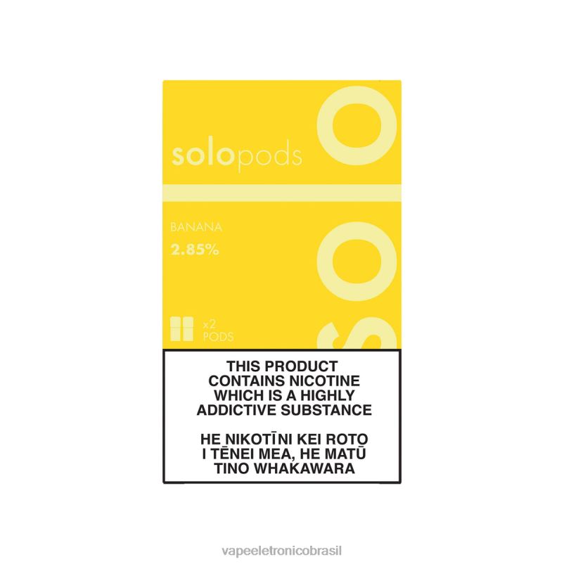Solo cápsula de reposição pacote com 2 banana TXZT864 - Vape Descartavel
