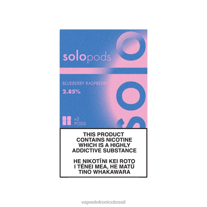 Solo cápsula de reposição pacote com 2 framboesa mirtilo TXZT853 - Vape Eletronico