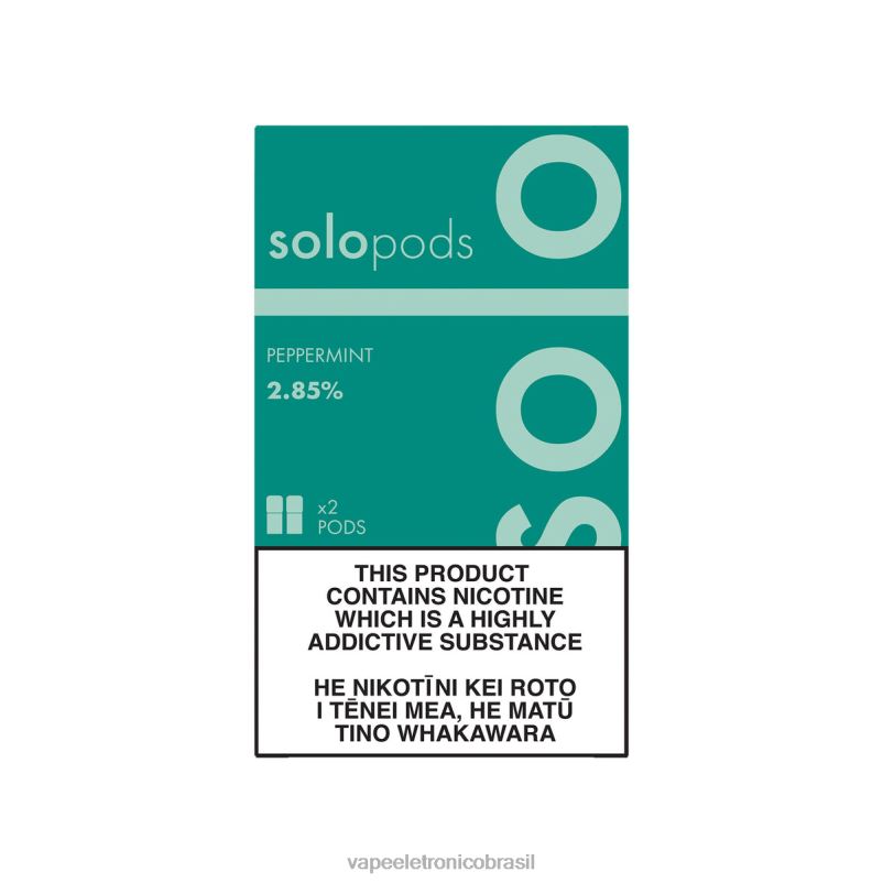 Solo cápsula de reposição pacote com 2 hortelã-pimenta TXZT863 - Vape Eletronico