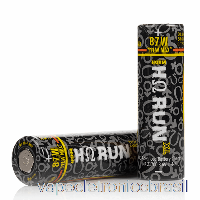 Vape Eletronico Hohm Tech Run Xl 21700 4007mah 30.3a Bateria única Bateria