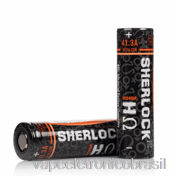Vape Vaporesso Hohm Tech Sherlock V2 20700 3116mah 30.7a Bateria Duas Baterias
