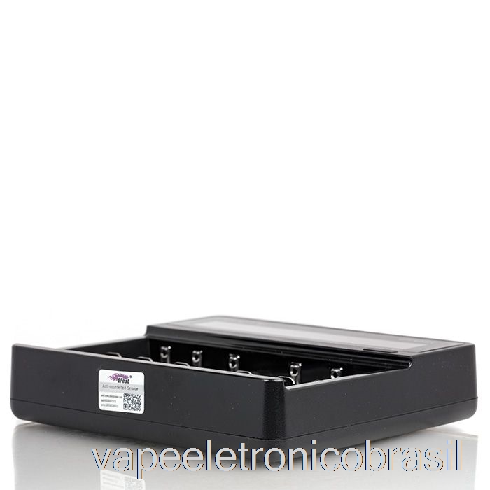 Vape Recarregável Efest Luc V6 Carregador Universal Lcd De 6 Baias