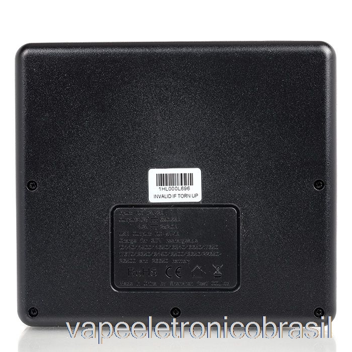 Vape Recarregável Efest Luc V6 Carregador Universal Lcd De 6 Baias