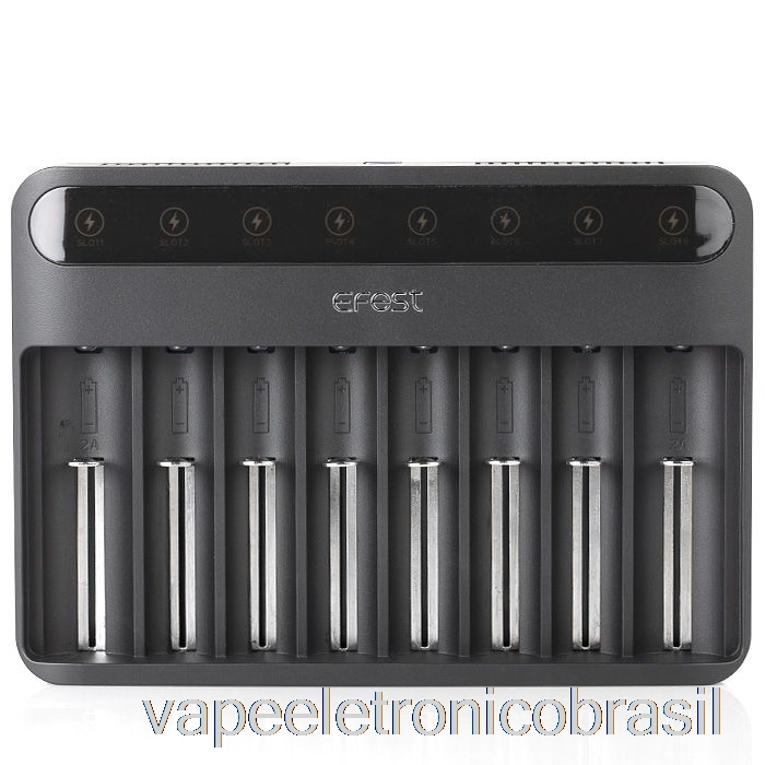 Vape Vaporesso Efest Exuberante Carregador De Bateria Inteligente Q8 8 Bay