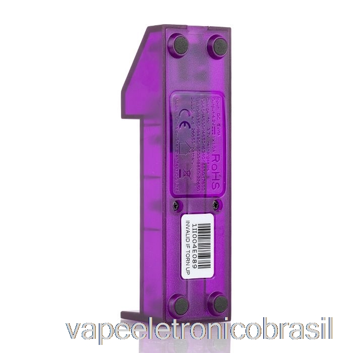 Vape Recarregável Efest Pro C1 Carregador De Bateria Inteligente De 1 Compartimento