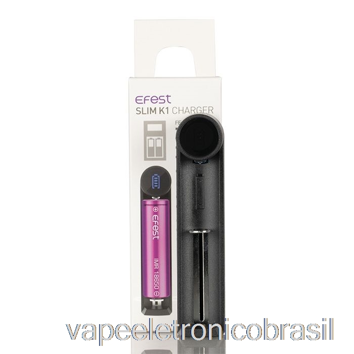 Vape Vaporesso Efest Slim K1 Carregador De Bateria De Slot único