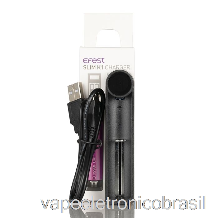 Vape Vaporesso Efest Slim K1 Carregador De Bateria De Slot único