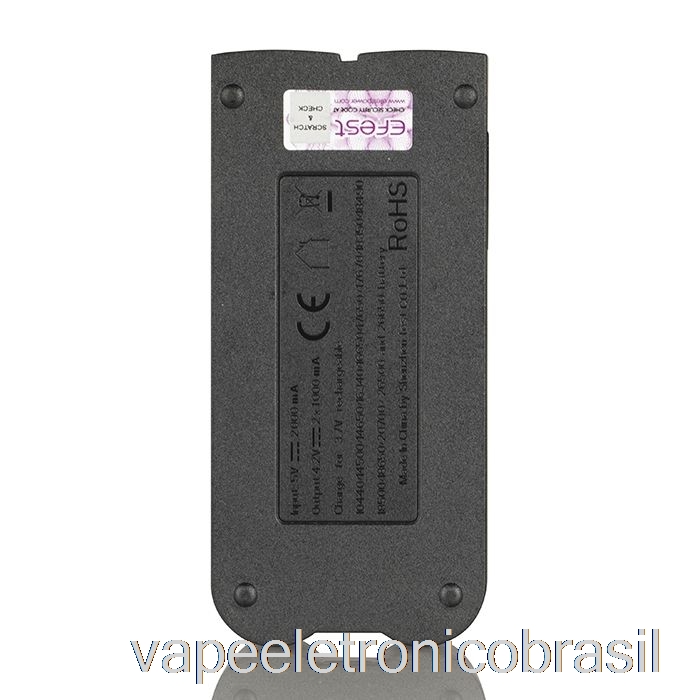 Vape Eletrônico Efest Slim K2 Carregador De Bateria De Dois Slots