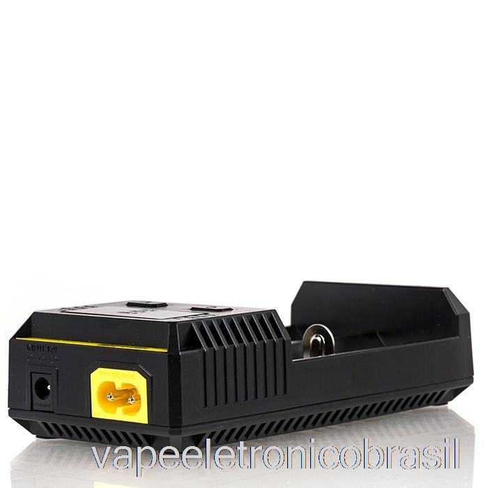Carregador De Bateria Vape Eletrônico Nitecore I2 (2 Baias)