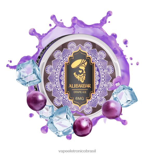 Alibarbar bolsas de nicotina gelo de melancia de morango 6BR2893 - Vape Eletronico