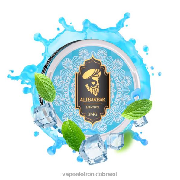Alibarbar bolsas de nicotina mentol 6BR2888 - Vape Eletronico