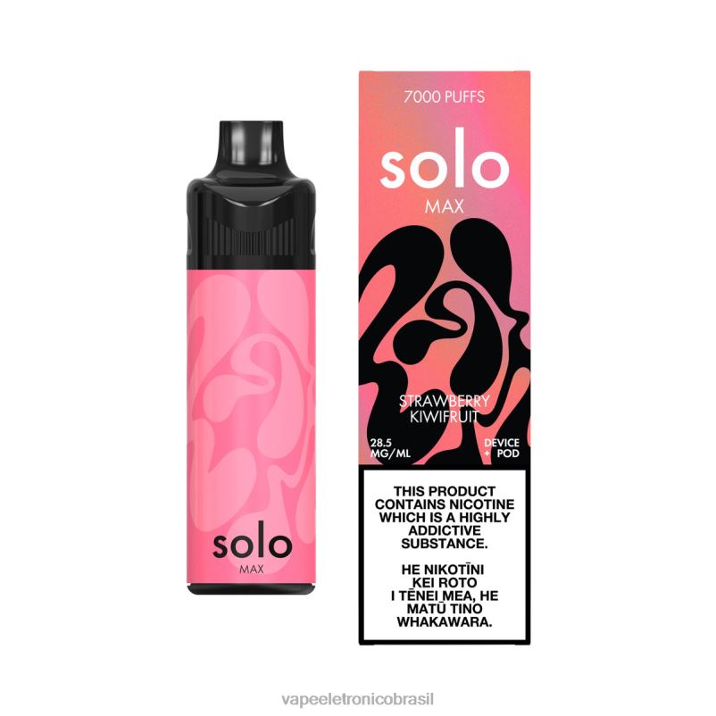 Solo MAX conjunto de cápsulas kiwi morango TXZT871 - Vape Recarregável