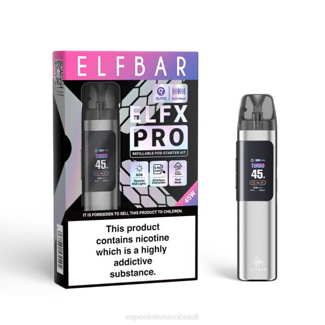 ELFBAR ELFX Pro dispositivo aberto lasca 224B1 Vape Recarregável
