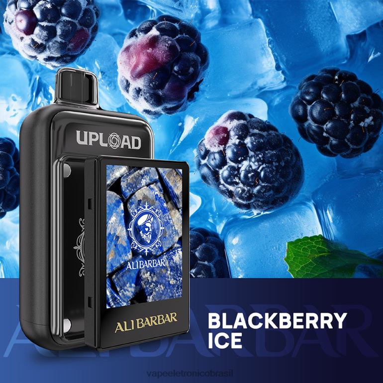 Alibarbar carregar gelo de amora 6X0X0112 - Vape Descartavel