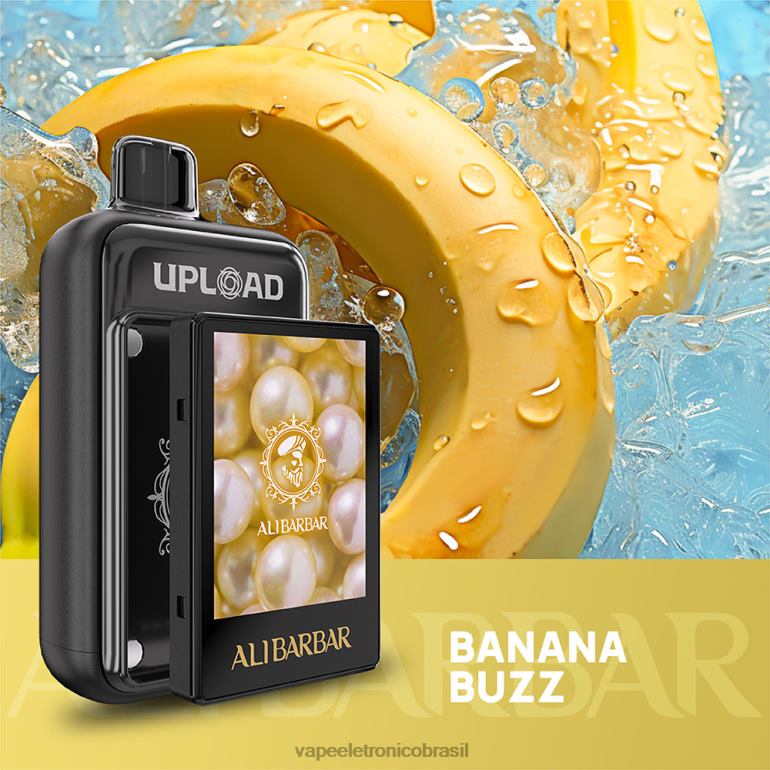 Alibarbar carregar zumbido de banana 6X0X0123 - Vape Sem Nicotina