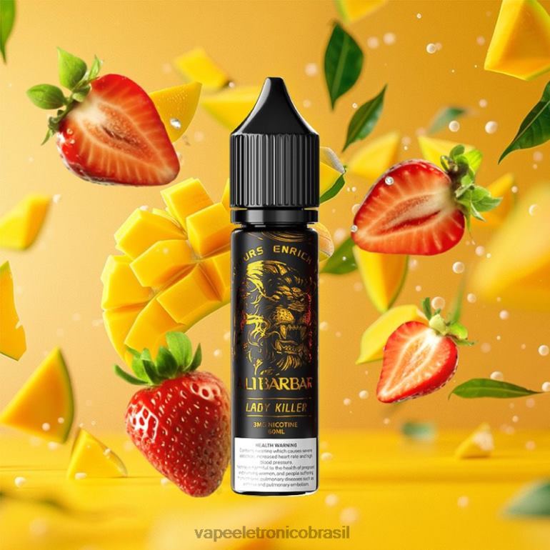 Alibarbar doca de ônix para narguilé senhora assassina 6X0X0107 - Vape Descartavel