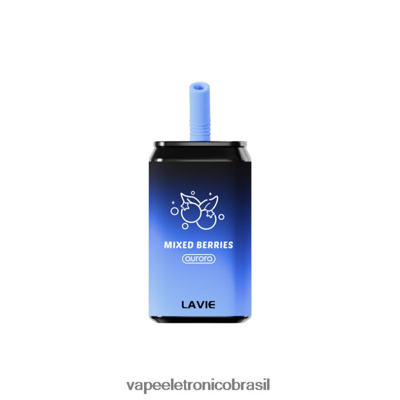LAVIE Aurora 11.000 baforadas frutas misturadas 4DFH2149 - Vape Descartavel