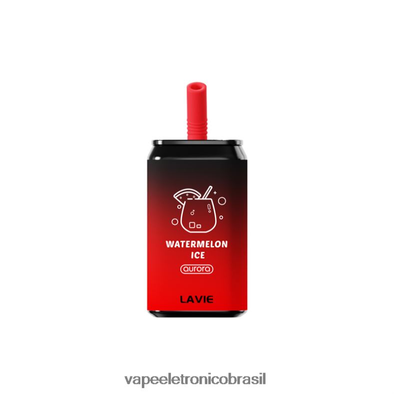 LAVIE Aurora 11.000 baforadas gelo de melancia 4DFH2141 - Vape Recarregável
