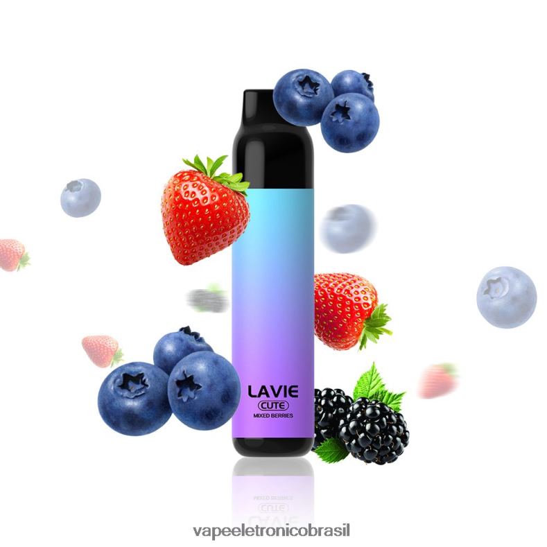 LAVIE BAR 3.000 baforadas frutas misturadas 4DFH2289 - Vape Descartavel