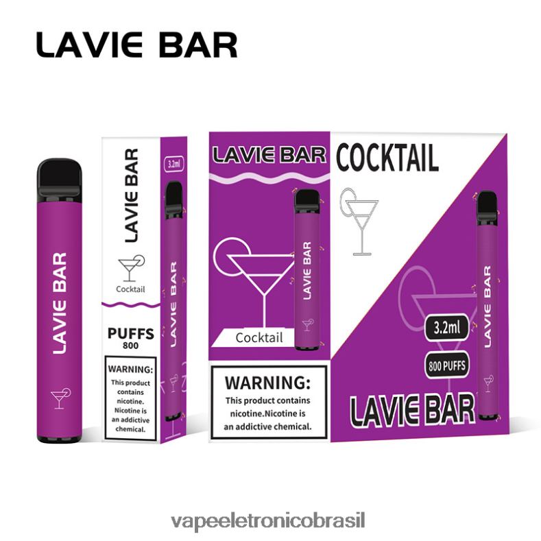 LAVIE BAR 800 baforadas coquetel 4DFH2312 - Vape Vaporesso