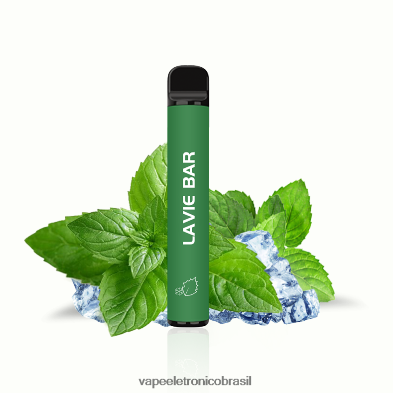 LAVIE BAR Versão 2% 800 baforadas menta fresca 4DFH2320 - Vape Sem Nicotina