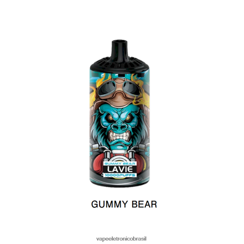 LAVIE BEAST 10.000 baforadas ursinho de goma 4DFH2360 - Vape Sem Nicotina