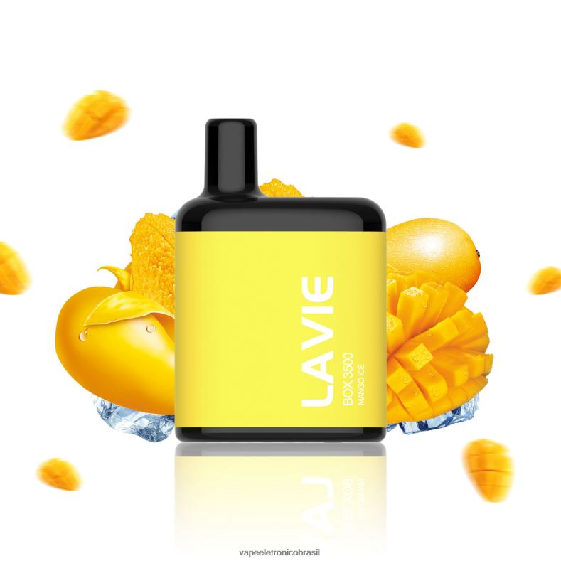 LAVIE BOX 3500 baforadas gelo de manga 4DFH2208 - Vape Eletronico