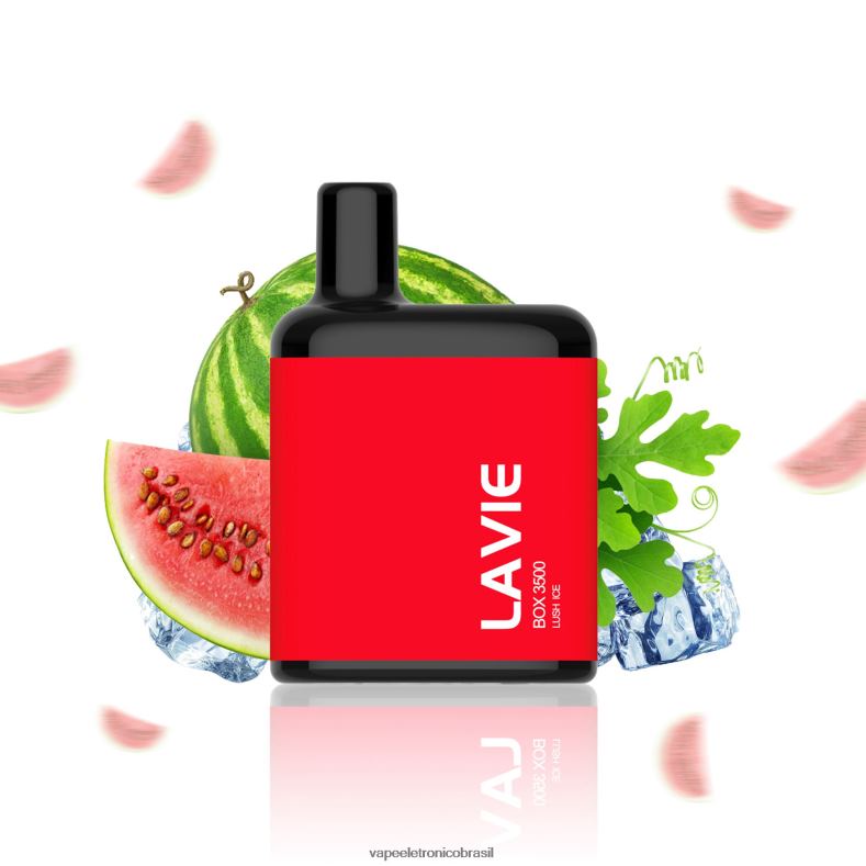 LAVIE BOX 3500 baforadas gelo exuberante 4DFH2211 - Vape Recarregável