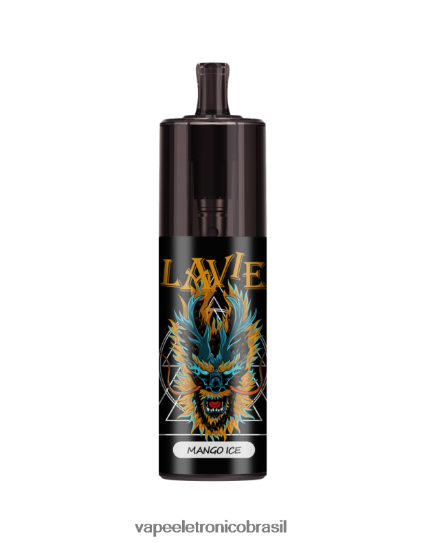 LAVIE COLOUR BAR Controle de fluxo de ar de 10.000 baforadas gelo de manga 4DFH2328 - Vape Eletronico