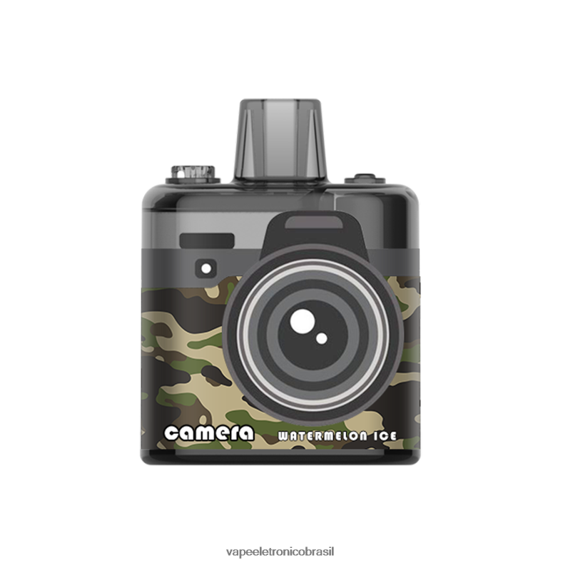 LAVIE Camera 8.000 baforadas gelo de melancia 4DFH2173 - Vape Eletronico