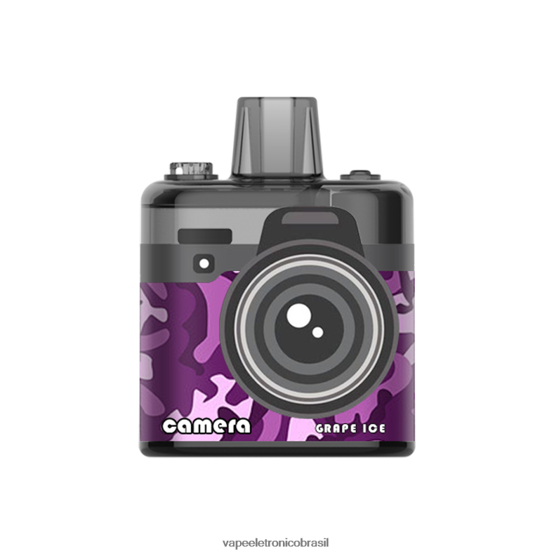 LAVIE Camera 8.000 baforadas gelo de uva 4DFH2172 - Vape Vaporesso