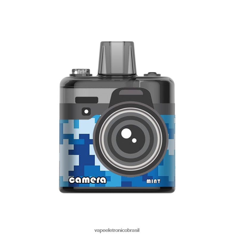 LAVIE Camera 8.000 baforadas hortelã 4DFH2165 - Vape Sem Nicotina