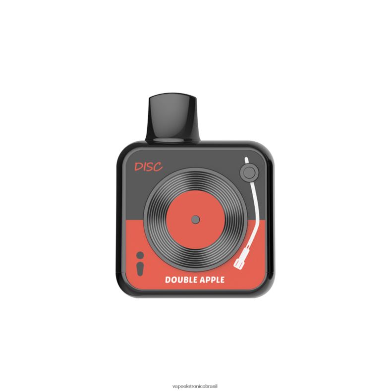 LAVIE DISC 10.000 baforadas maçã dupla 4DFH2153 - Vape Eletronico