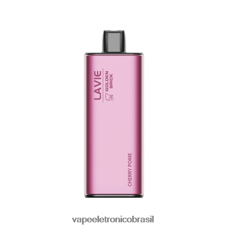 LAVIE GOLDEN BRICK 10.000 baforadas pomo de cereja 4DFH257 - Vape Vaporesso
