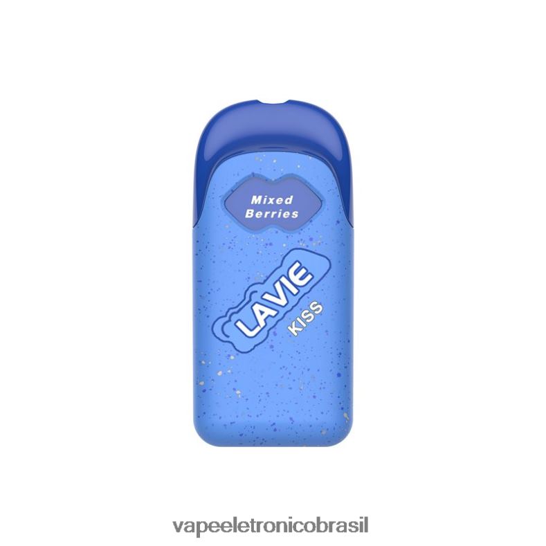 LAVIE KISS 8.000 baforadas frutas misturadas 4DFH2111 - Vape Recarregável