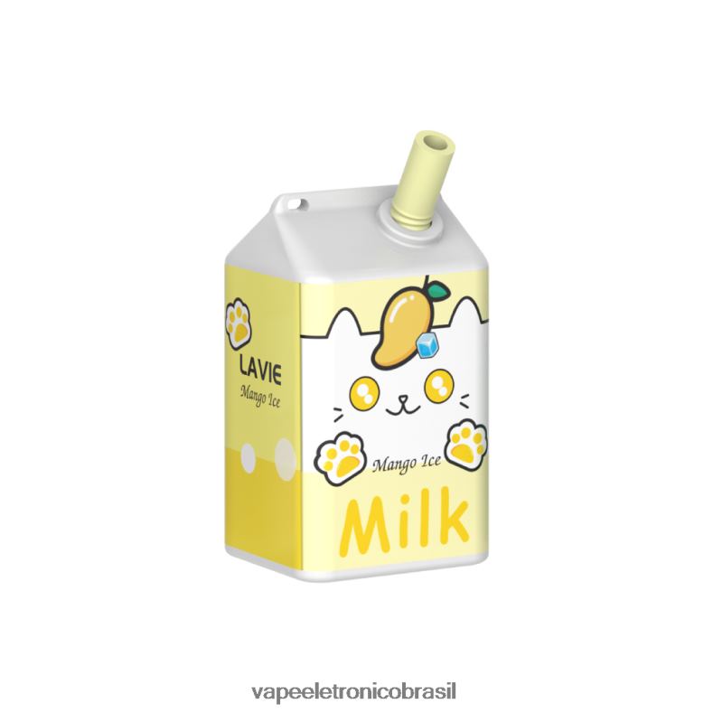LAVIE MILK 7.000 baforadas gelo de manga 4DFH2178 - Vape Eletronico