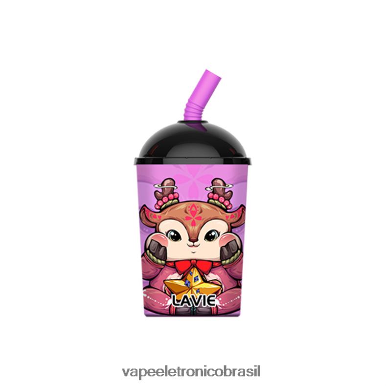 LAVIE Max Cup 8.000 baforadas gelo de uva 4DFH2260 - Vape Sem Nicotina