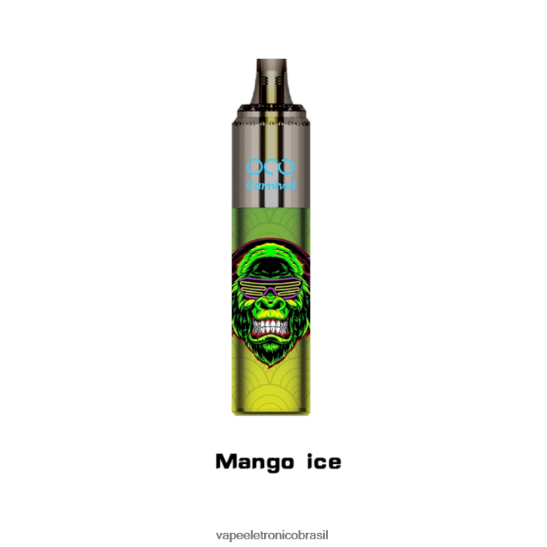 LAVIE OCO carnaval 10.000 baforadas gelo de manga 4DFH2353 - Vape Eletronico