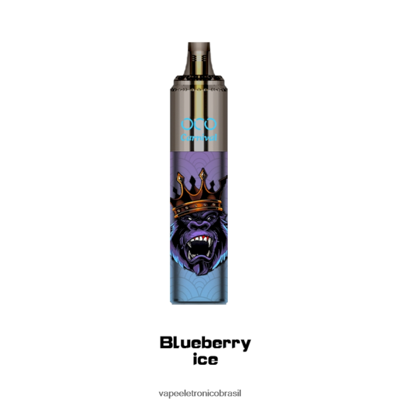 LAVIE OCO carnaval 10.000 baforadas gelo de mirtilo 4DFH2349 - Vape Descartavel