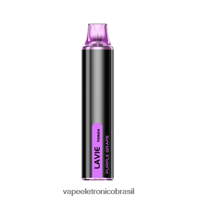 LAVIE Torch 6.000 baforadas uva roxa 4DFH2135 - Vape Sem Nicotina