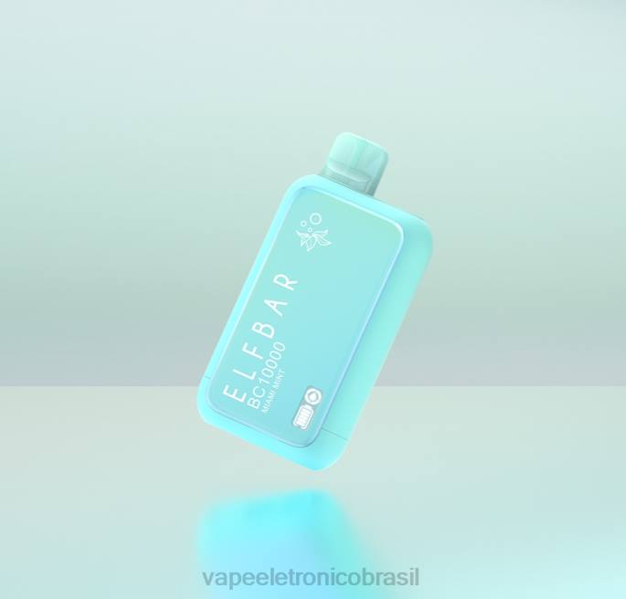 648820 ELFBAR BC10000 edição vape dinmol descartável hortelã de miami | Vape Sem Nicotina