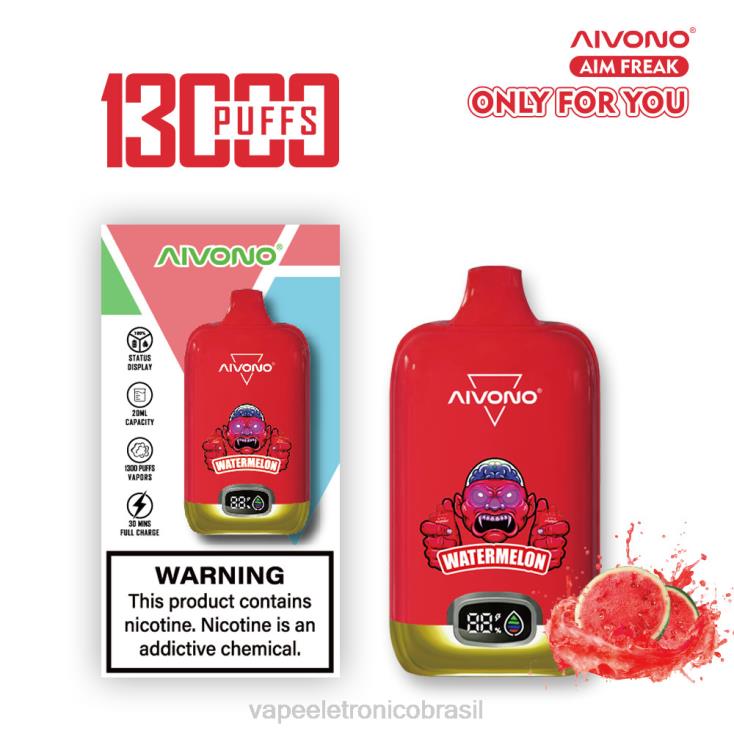Aivono AIM FREAK 13.000 melancia NHDB2244 - Vape Descartavel
