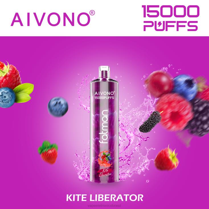 Aivono FATMAN 15.000 libertador de pipa NHDB213 - Vape Eletronico