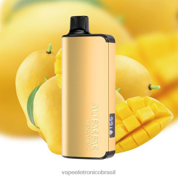 Alibarbar Ingot 20.000 vapores descartáveis magia de manga 6BR2848 - Vape Eletronico