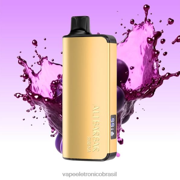 Alibarbar Ingot 20.000 vapores descartáveis ribena 6BR2842 - Vape Vaporesso