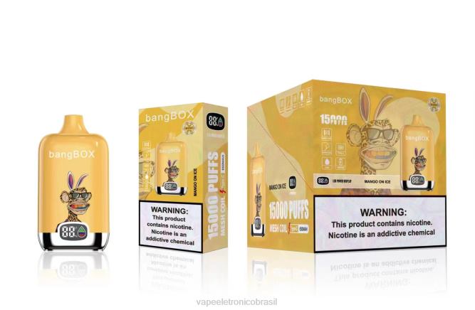Bang Box 15.000 baforadas manga no gelo 226X048 - Vape Eletronico