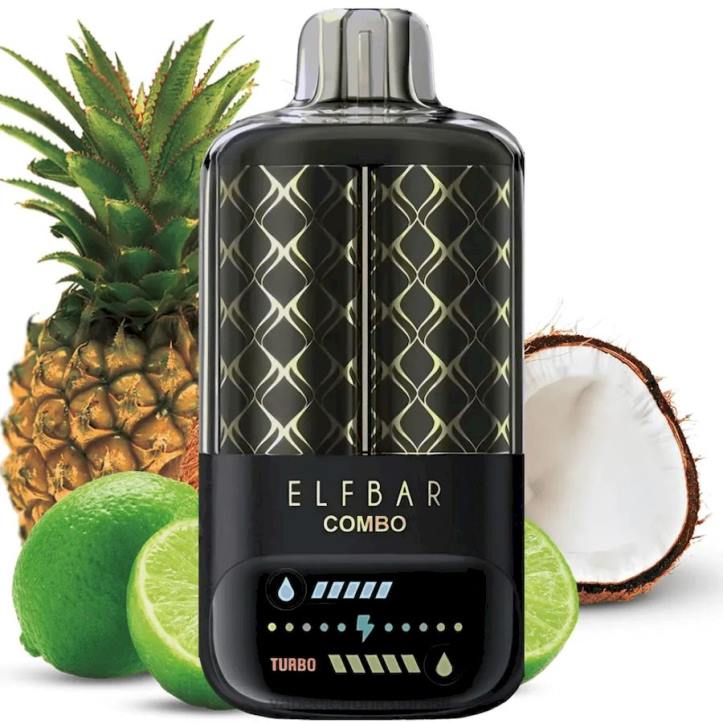 Elf Bar Combo 25.000 limão e abacaxi DNNJ5 Vape Sem Nicotina