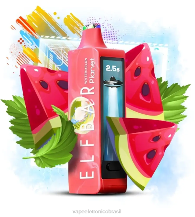 Elf Bar Planet 25.000 melancia DNNJ12 Vape Vaporesso