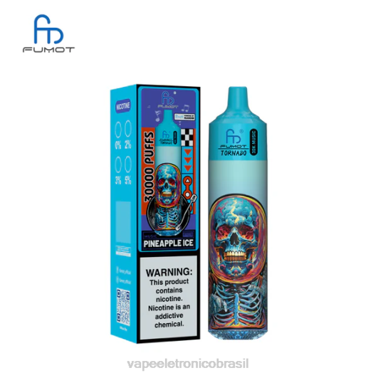 Fumot Tornado 30k música gelo de abacaxi V64822 - Vape Vaporesso