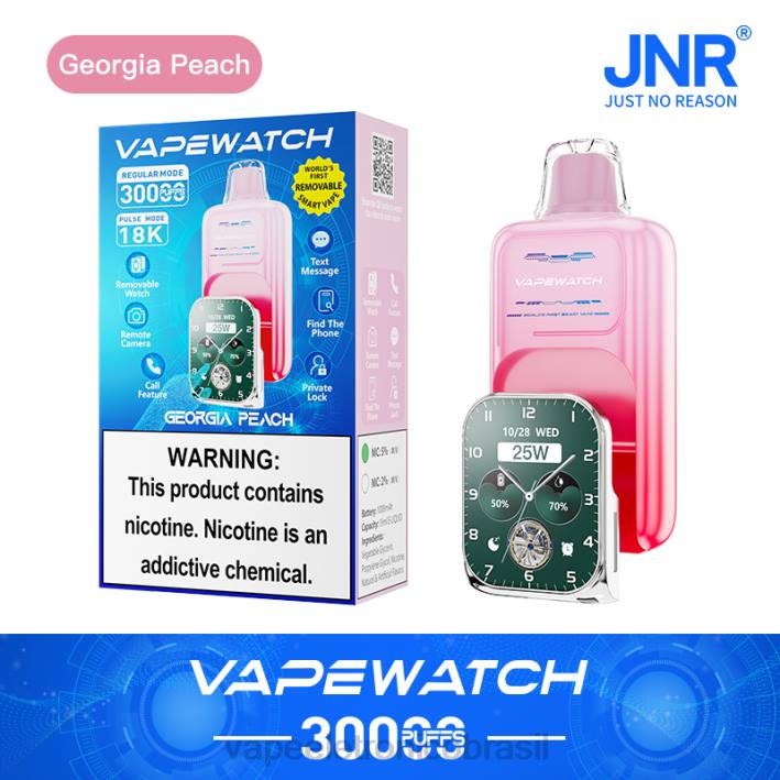 JNR relógio vaporizador Geórgia pêssego L4N43 | Vape Eletronico